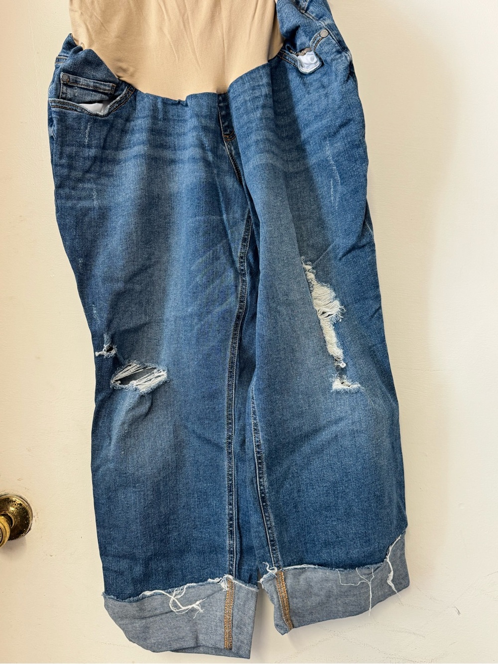 Indigo Blue Maternity Jeans 2X